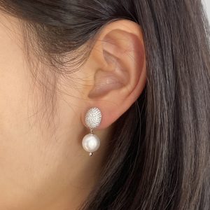 Pearl Crystal Earring E05