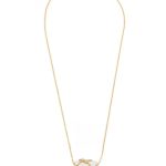 White Gold Heart Chain Necklace 03